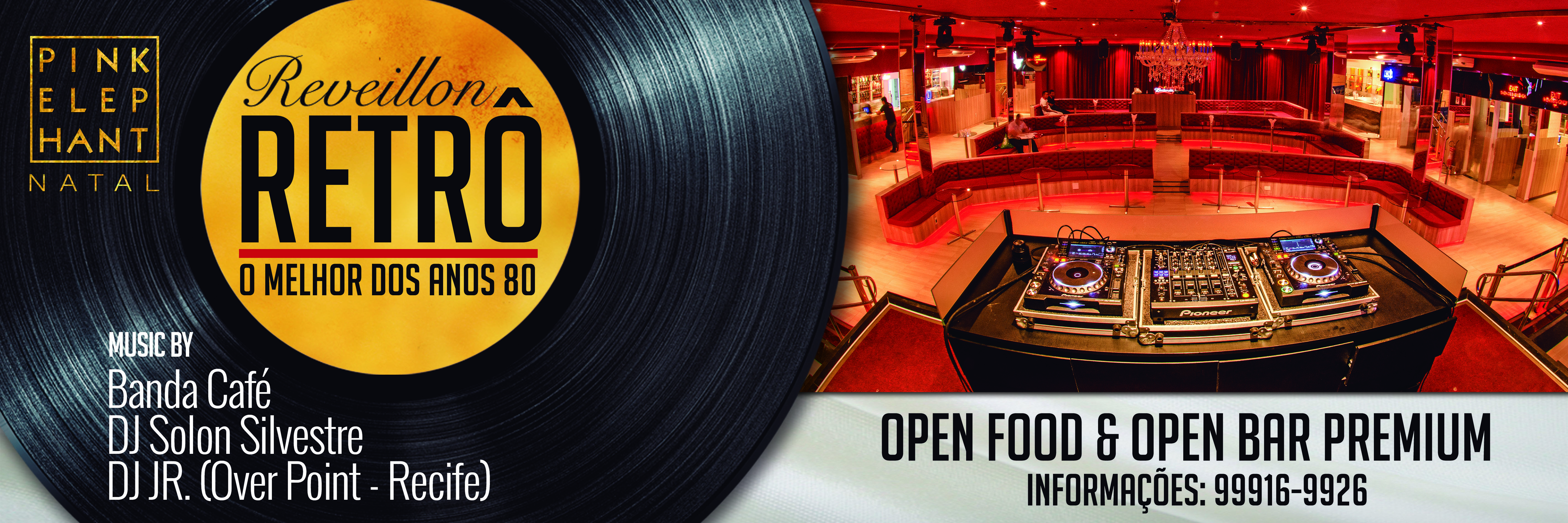 Pink Reveillon Retrô